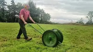 In Defence Of The Vintage Allen Oxford Scythe Mowing Machine..