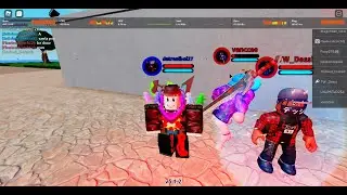 In a boku no Roblox game with the best youtber TW Dessi Gaming showcasing hellflame revamp