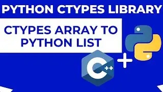 Convert Array pointer to List in Python Ctypes