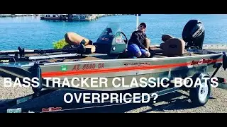 Bass Tracker Used Boat Values To High? and Shopping LIVE!