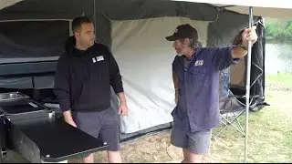 BLACK SERIES Offroad ALPHA Camper Trailer - Walk Through