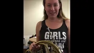 PLEASE WELCOME My First FEMALE Brass Player: Starting My 16 Week Course!