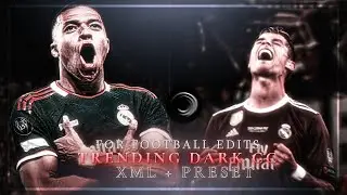 Trending Dark Cc For Football Edits in Alight Motion | (+Preset)