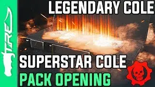 LEGENDARY SUPERSTAR COLE! - Gears of War 4 Gear Packs Opening - 70 SUPERSTAR COLE PACKS!