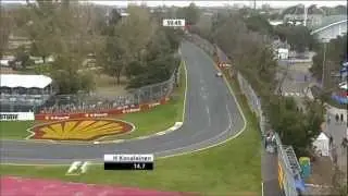 F1 2007 Australian GP Kovalainen flying lap (FP2) [Natural Sounds] [HD]