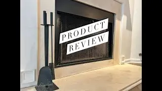 In Hand Review of Relaxdays 4-Piece Fireplace Companion Tool Set