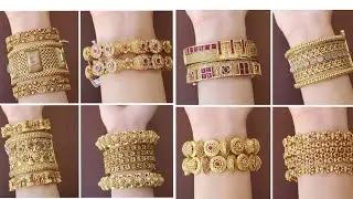 Most Beautiful Gold Bangles Designs 2022|| Designer Gold kangan Designs