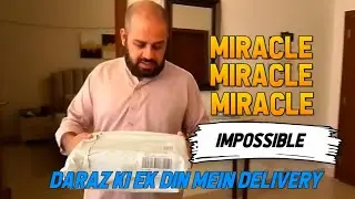 Unbelievable Next Day Delivery from Daraz! | Miracle Parcel Arrival 😱 | Vlog | Talal Ahmed World
