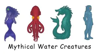 Mythical Water Creatures - Animated Comparison