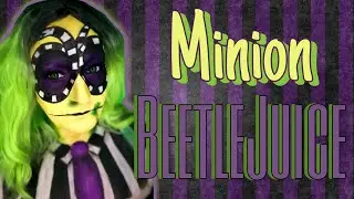 MINION BEETLE JUICE MAKEUP | MAGICAL MAKEUP WITH CHRISTY