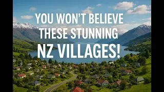 Top 10 Most Beautiful Villages in New Zealand.#NewZealand #TravelNZ #Top10Villages #ScenicNZ