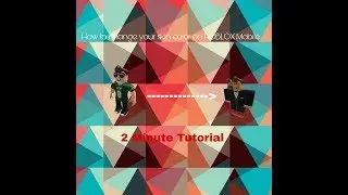 ROBLOX: How To Change your Roblox Skin Color on mobile devices *WORKS 2019*