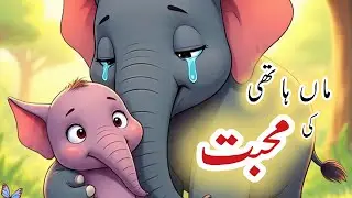 ماں ہاتھی کی محبت Mother Elephant Love Story | Animals Story #bedtime #urdustories