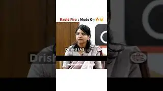 Rapid fire mode on 🤯🔥|| ias toppers interview