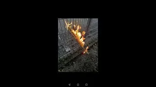 Selbstgebautes Feuerschwert teil 1/?