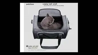 TOP LOAD soft cat carrier