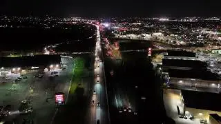Moreno Valley California at 60/I215 Mall/ Harkins Theatre (DJI  mini 4 pro)
