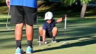 2024 1v1 PlayOff Hole #1 vs #4 6U US KIDS GOLF tournament @nicolas_go_golf