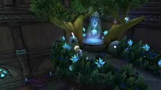 Wow Housing, Early Access : A night elf home, they might be druid