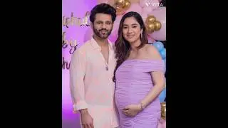 Dishul Baby shower ❤️❤️ #dishaparmar #rahulvaidya #shortvideo #viralvideo