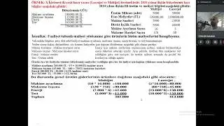 FAALİYET TABANLI MALİYET Y&Ouml;NTEMİ