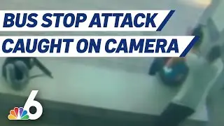 Bus Stop Attack Caught on Camera in Miami-Dade