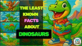 Top 5 Least Known Facts About DINOSAURS | Animated Fairy Tales and Learning for Kids