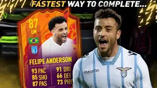 FASTEST WAY TO COMPLETE HEADLINERS FELIPE ANDERSON OBJECTIVE!🔥 - FIFA 22 ULTIMATE TEAM