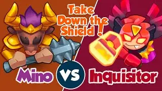 Minotaur can BEAT Inquisitor (3972%)! 900 million damage as main dps! Rush Royale