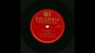 Los Pianolos De Antonio Escobar - Valencia - Columbia 2082-C