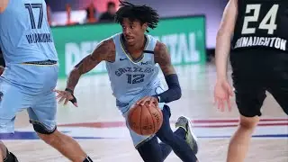 Giannis Suspended! Morant Triple Double Clinch Play In! 2020 NBA Restart