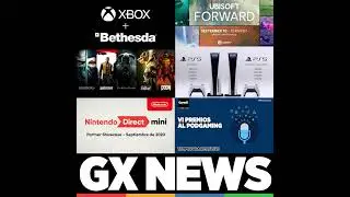 GAMELX News 002 - Microsoft compra Bethesda, PS5 precio y cat&aacute;logo, Nintendo Direct Mini y Premio...