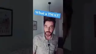 How to SWEAR in British English - be careful of course!