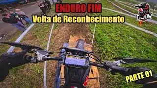 VOLTA DE RECONHECIMENTO | Meu 1&ordm; Enduro FIM em Schroeder 🏍💨