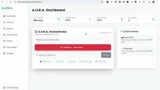 AURA Home Agent : Team VisionTreadAI & Track Cloud Agent (no audio)