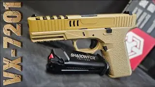 Unboxing Airsoft REPLIKA Glock 17 kah? | Airsoft VX 701 AW CUSTOM Gas blowback