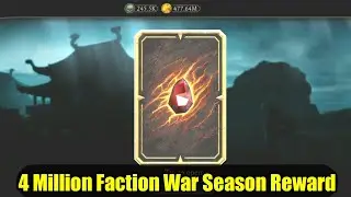 Mortal Kombat Mobile Faction War Points Season Reward 4 Million #Survivormode#Subzero#Factionwar