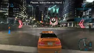 NFS: Underground - Gameplay (60fps 1440p)