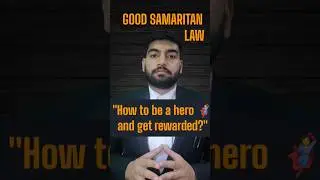Good Samaritan Law: Injured Heroes Rewarded | Road Accident Awareness #law