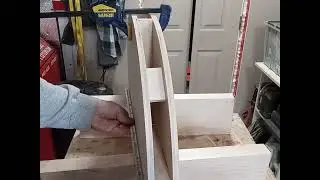 Wooden Arched Floating Shelves (Full Construction)