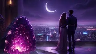 Violet Crystal (XXL 21m / Glittering Zulu Amethyst Amapiano Luxury Spiritual Lounge)