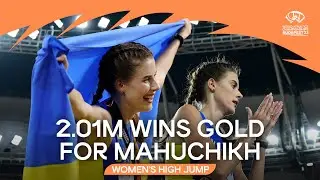 Third time's a charm for Mahuchikh in high jump final | World Athletics Championships Budapest 23