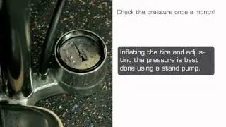 Correct inflation pressure - English