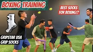BOXING TRAINING- Grip Star Grip Socks