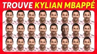 Trouve l'INTRUS...! ⚽✅👀 Spécial FOOTBALL | Trouve Ronaldo, Mbappé, Messi, Neymar
