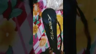 #hundred #batmintonracket #unboxing #2025  @top_creations-2.0