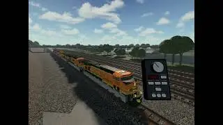 BNSF H2 ES44DC! BNSF 7722 Leads A Very Long Intermodal Stack Train!