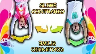 DESAFIO FAZENDO SLIME AO CONTR&Aacute;RIO - Fam&iacute;lia Maloucos