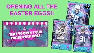 OPENING ALL THE MADDEN MOBILE 21 EASTER EGGS!! NEW CRYSTAL LEGENDS!!