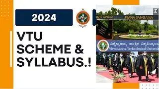 VTU Scheme and Syllabus 2024 | EC | CS | ME | CV